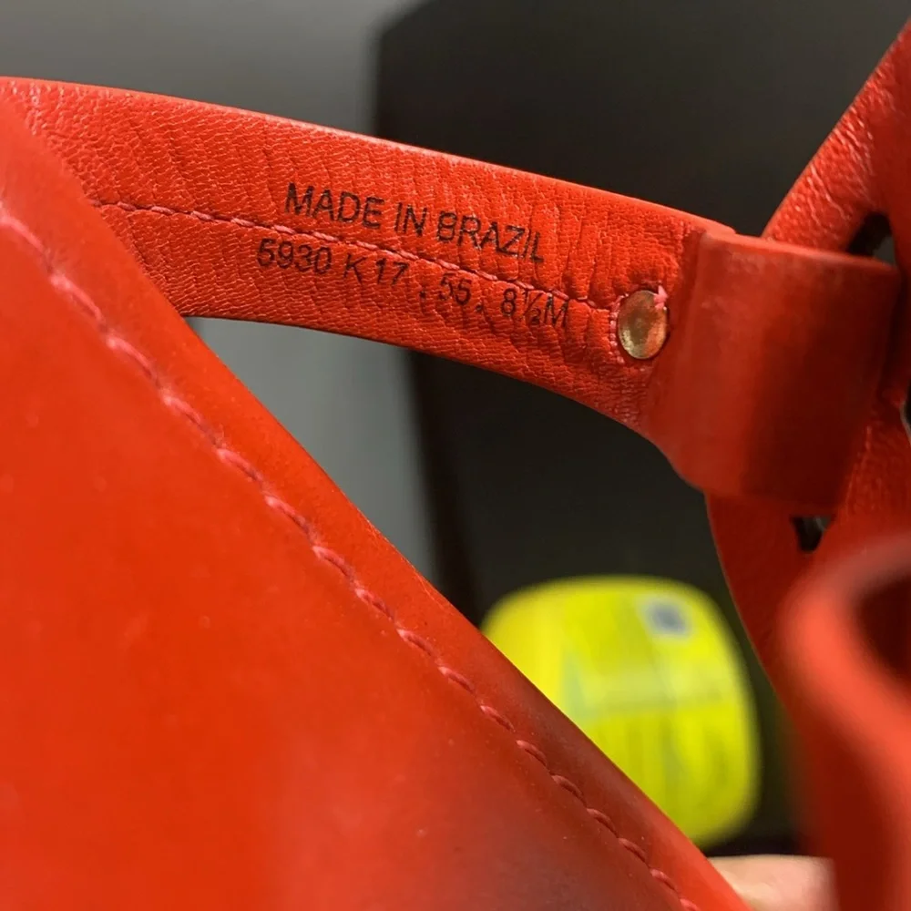 Tory Burch Red Sandals - Picture 6 of 8